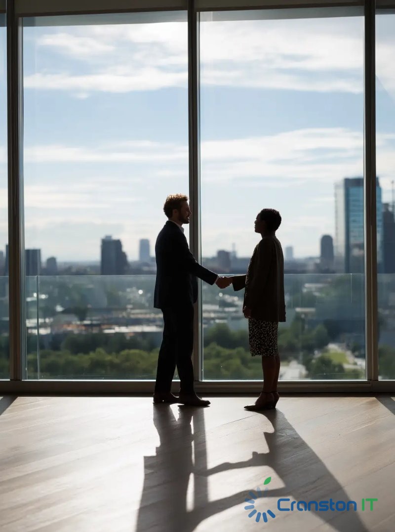 Expert IT Support Services enhancing productivity and security in a modern office environment.