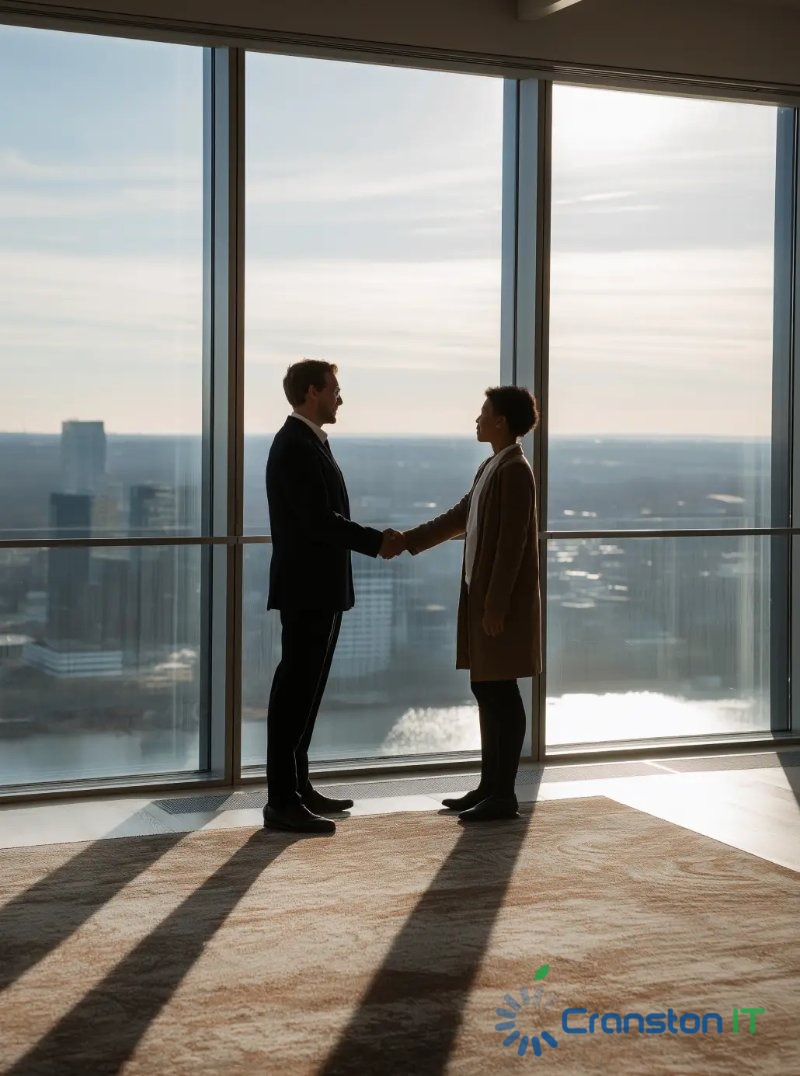 Flexible support team collaborating on IT solutions for Co-Managed IT Services tailored to business growth.