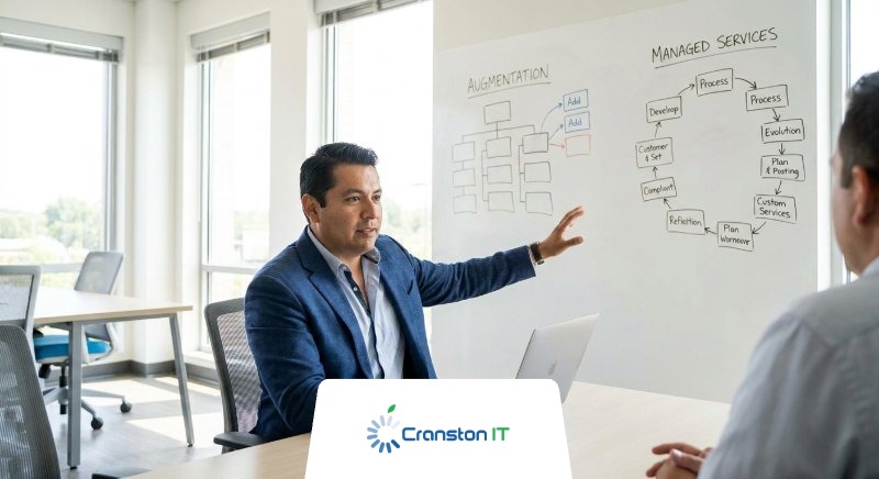 Staff Augmentation Vs Managed Services from Cranston IT